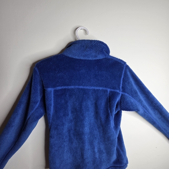 Patagonia - Women's Synchilla Polartec Bright Blue Jacket - Size Small - Picture 9 of 13